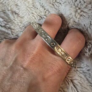 COACH silver bracelet